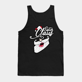 'Sister Claus' Funny Christmas Sister Tank Top